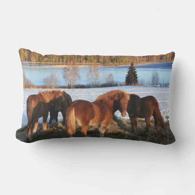 Feeding Time Lumbar Pillow (Front)