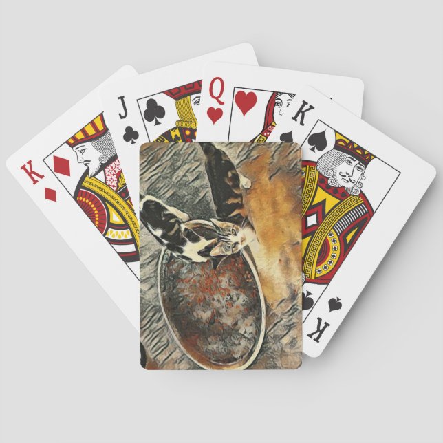 Feeding Time! Poker Cards (Back)