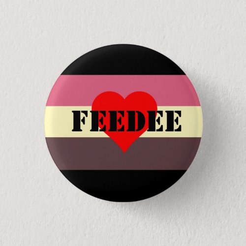 Feedist Pride Flag Pin_ Feedee Pinback Button