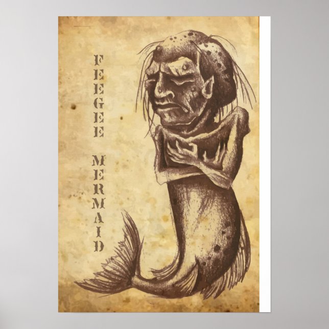 Feegee Mermaid Poster (Front)