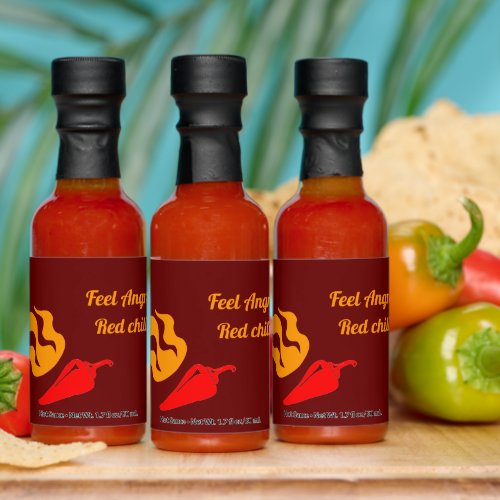 Feel AngryRed Chili Hot Sauces