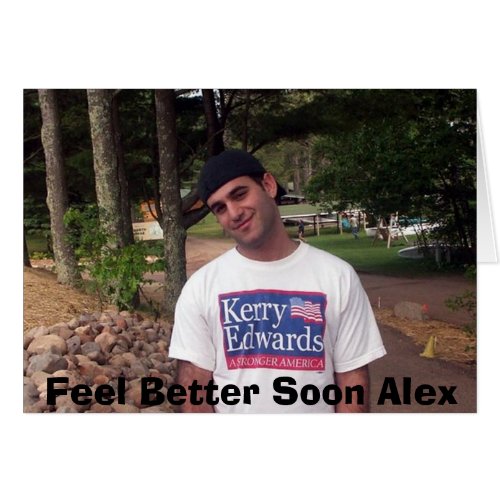 Feel Better Alex Card