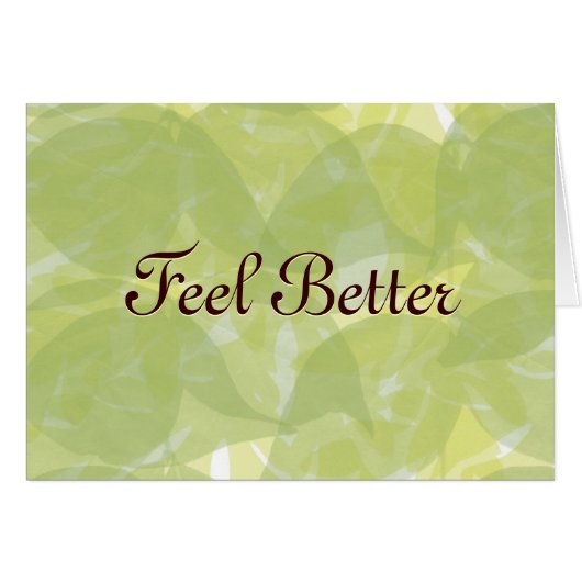 Feel Better Cards (Front Horizontal)