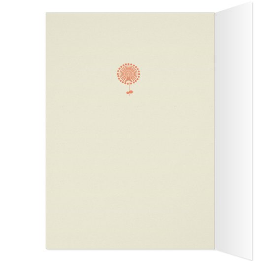 Feel Better Eye Surgery Cute Bird on Flower (Inside (Left))