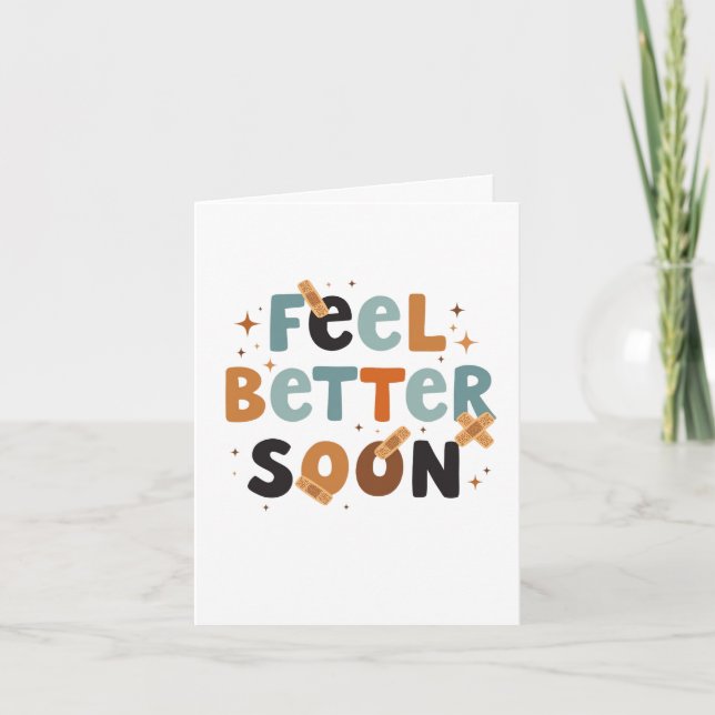 Feel Better Soon Card (Front)