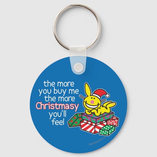 Feel Christmasy Keychain (Front)