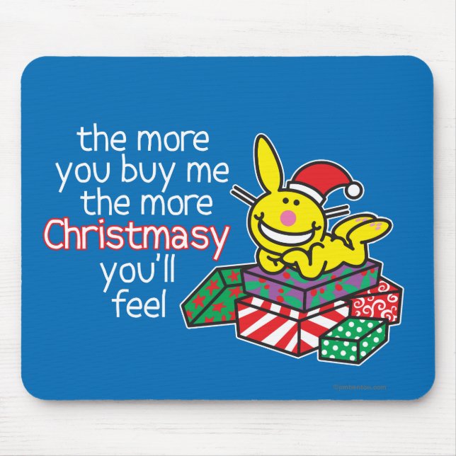 Feel Christmasy Mouse Pad (Front)
