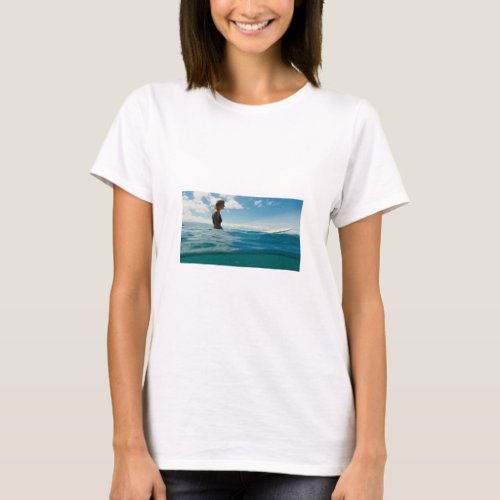 Feel Cool while Swimming in the Pool T_Shirt