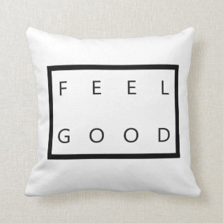FEEL GOOD THROW PILLOW