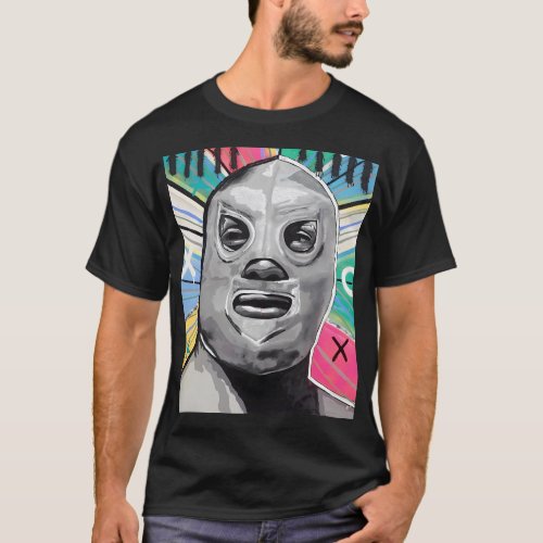 Feel_Ink Lucha Libre Mexicana Mexican Wrestling T_Shirt