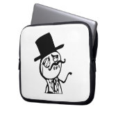 Feel Like a Sir meme comic Laptop Sleeve (Front Left)