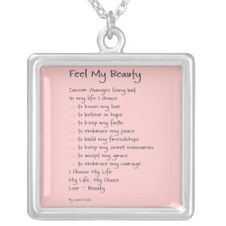 Feel My Beauty Cancer Necklace Jewelry