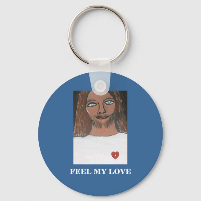 FEEL MY LOVE KEYCHAIN (Front)