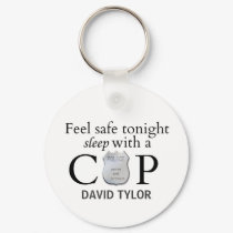 Feel safe tonight! keychain