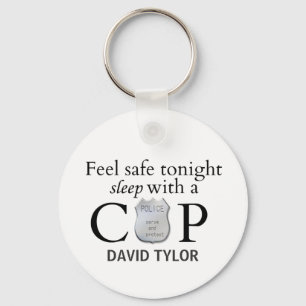 Feel safe tonight! keychain