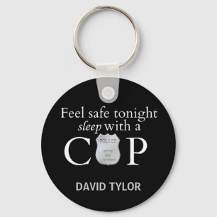 Feel safe tonight! keychain