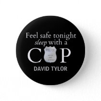 Feel safe tonight! pinback button