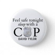 Feel safe tonight! pinback button