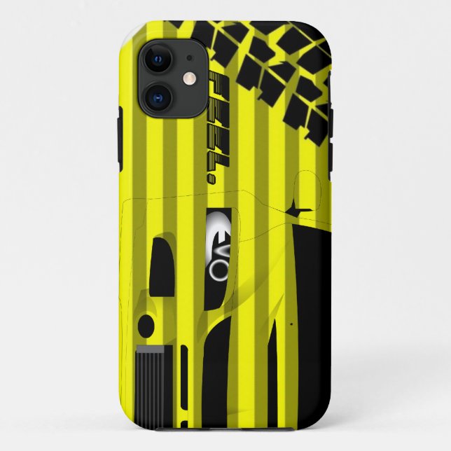 FEEL . SUNLIGHT YELLOW . EVO Case-Mate iPhone CASE (Back)