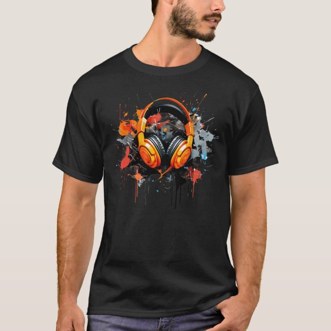 "Feel the Beat T-Shirt" T-Shirt (Front)
