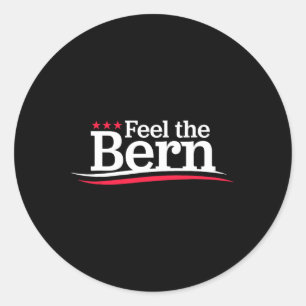 Feel The Bern - Campaign Logo Sign Not Me Us Meme Classic Round Sticker