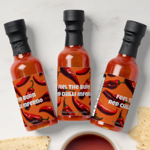 Feel the Burn: Red Chilli Inferno Hot Sauce