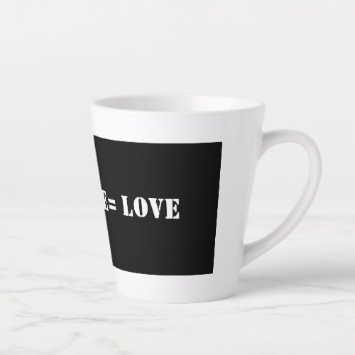 feel the everysip latte mug