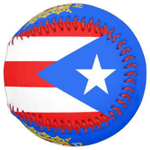 Feel the heartbeat of Puerto Rico in every stitch! Softball