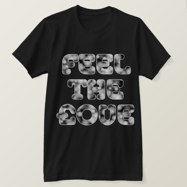 Feel The £ove - Orbal Joke T-Shirt (Design Front)
