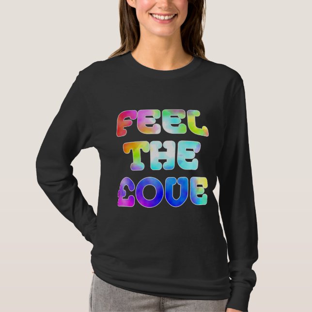 Feel The £ove - Psychedelic 01 T-Shirt (Front)