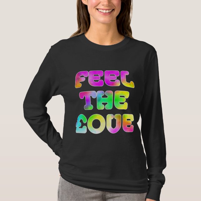 Feel The £ove - Psychedelic 02 T-Shirt (Front)