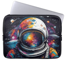 Feel the Universe within You - Cosmic Odyssey Laptop Sleeve
