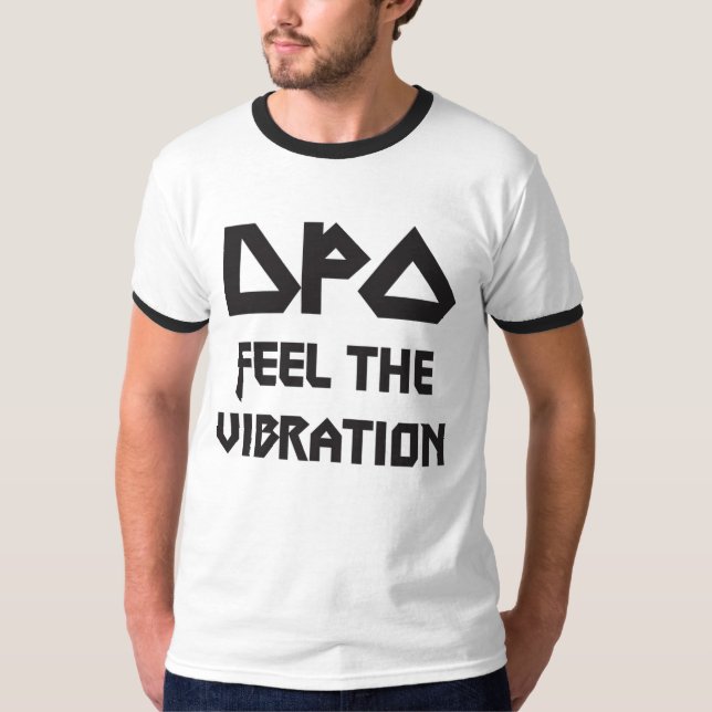 Feel The Vibration T-Shirt (Front)
