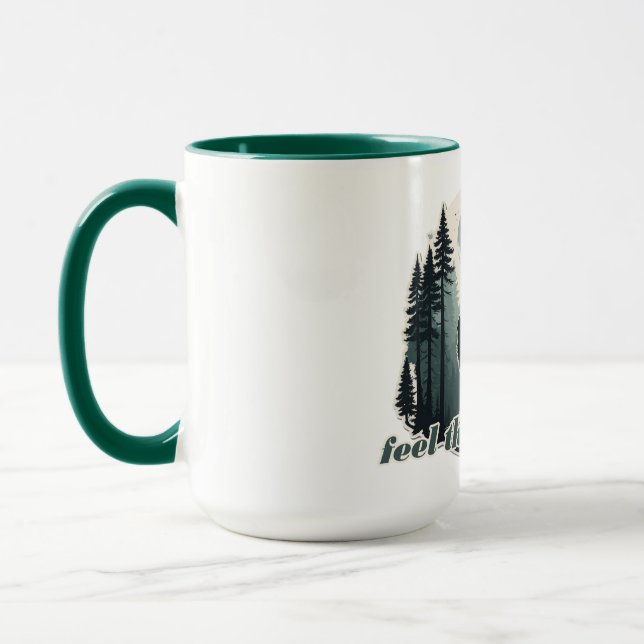 Feel the Wildness Mug (Left)