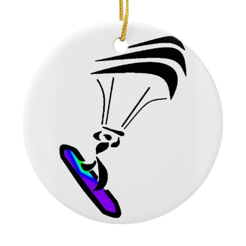 FEEL THE WIND CERAMIC ORNAMENT