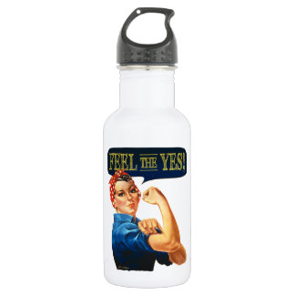 Feel the Yes! Rosie the Riveter Water Bottle