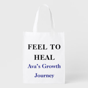 Feel to Heal – Custom Motivational Tote for Growth