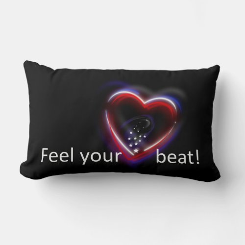 Feel your Heartbeat Lumbar Pillow