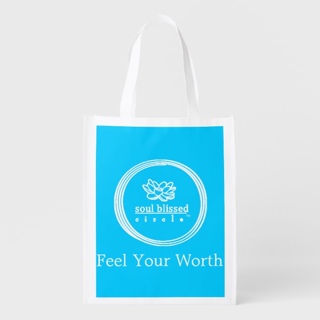 Feel Your Worth Reusable Bag (Front)