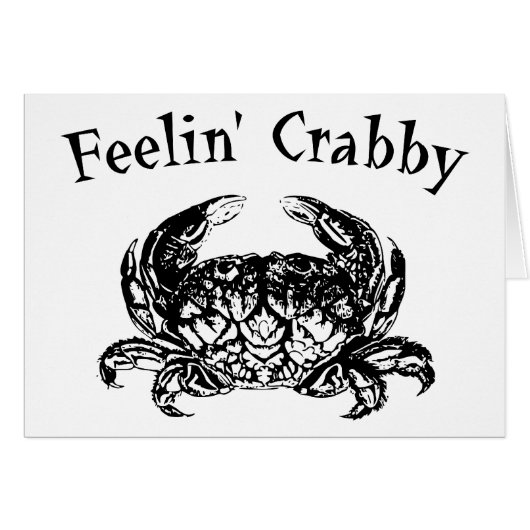 Feelin' Crabby Cards (Front Horizontal)