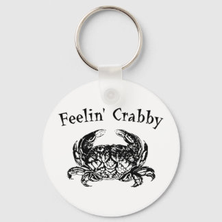 Feelin' Crabby Keychain
