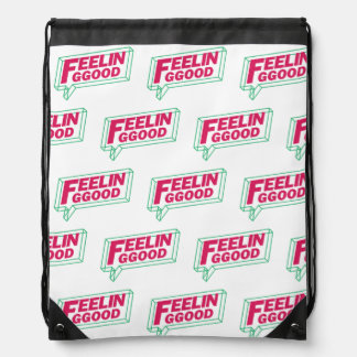Feelin Good Drawstring Bag