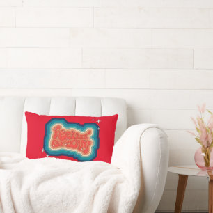 Feelin' Groovy - 70s styl Lumbar Pillow