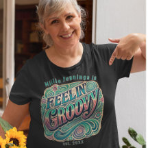 Feelin Groovy Personalized Retro 70s Vintage