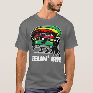Feelin Irie Cassette Tape Kawaii Reggae T-Shirt
