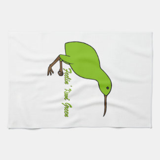 Feelin' Kiwi Green Kitchen Towel