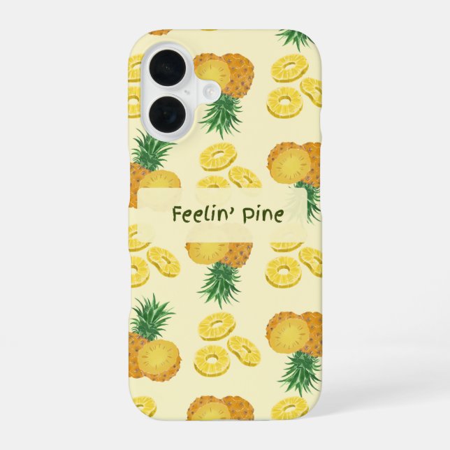 Feelin Pine tropical  iPhone Case (Back)