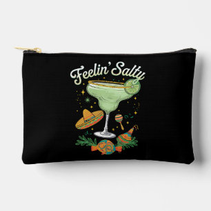 Feelin' Salty Margarita Funny Cinco De Mayo Accessory Pouch