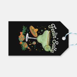 Feelin' Salty Margarita Funny Cinco De Mayo Gift Tags