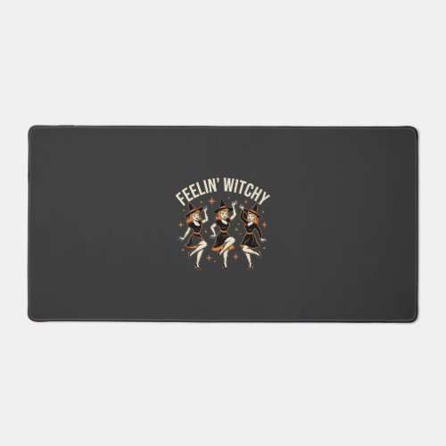 Feelin’ Witchy Halloween Witch Dance Desk Mat